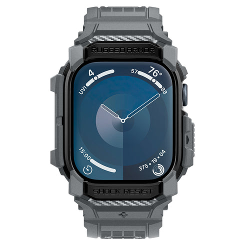 כיסוי + רצועת שעון Spigen לסדרת Apple Watch 10 Rugged Armor Pro